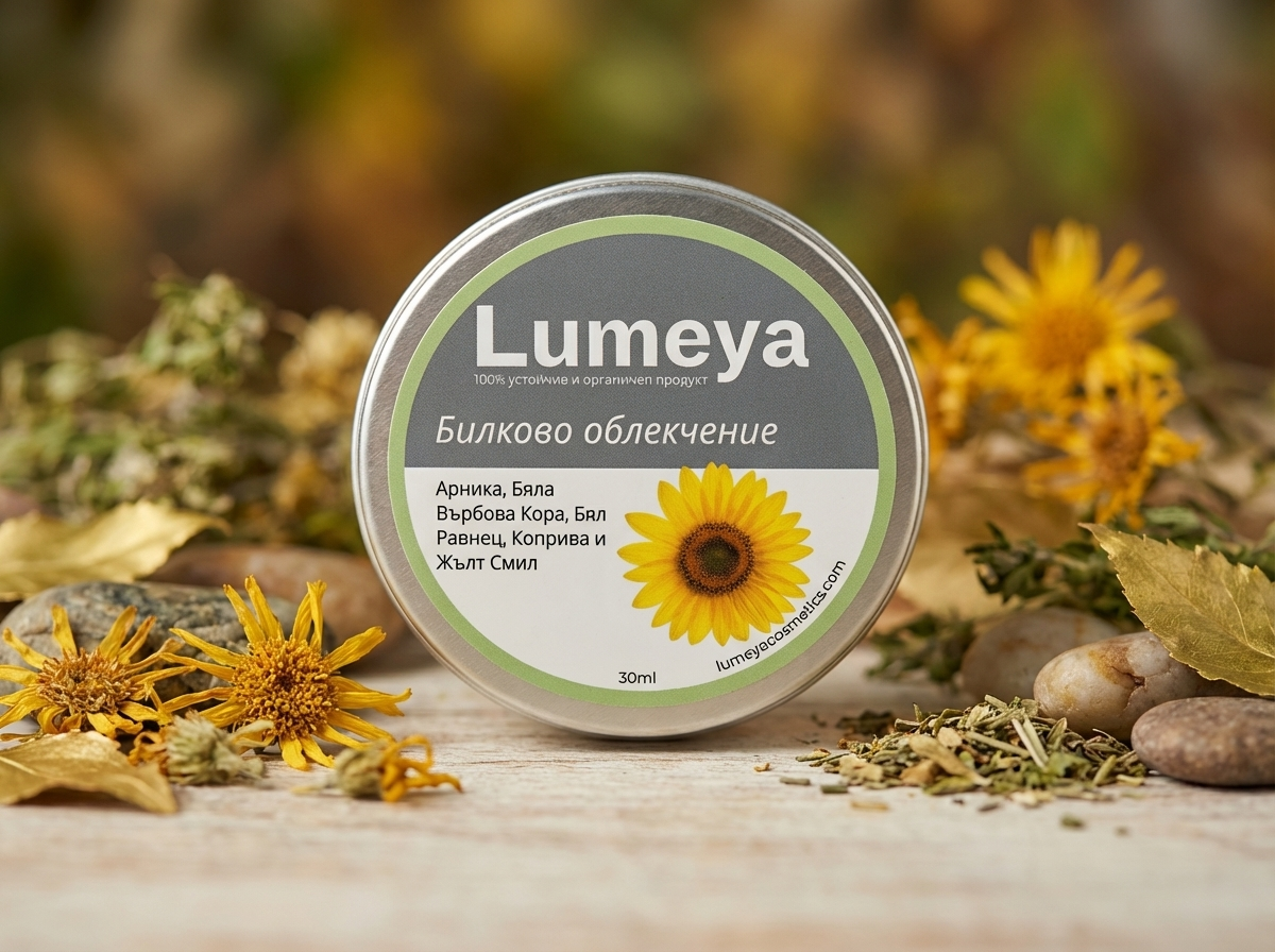 Мехлем срещу мускулни и ставни болки и схващания Lumeya Cosmetics